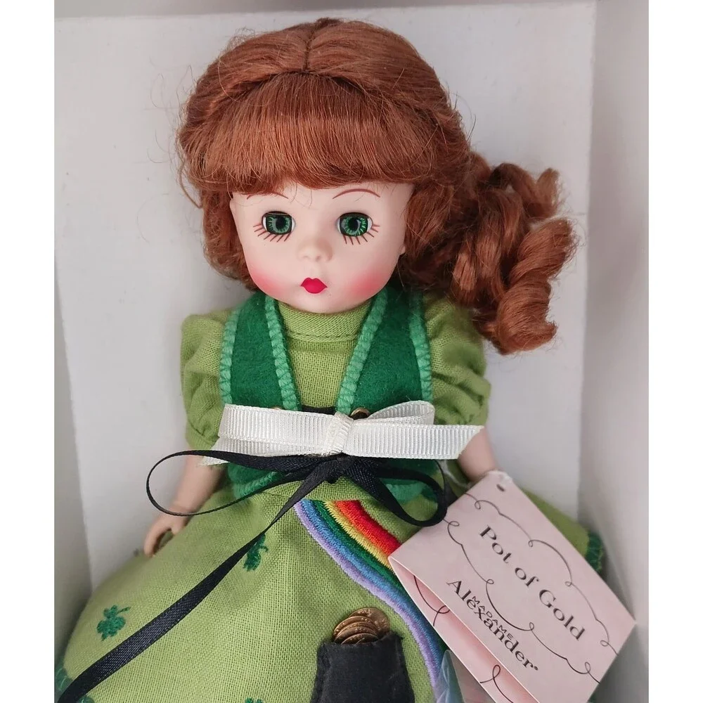 MADAME ALEXANDER Pot of Gold 8 in Collectible Irish Doll 39260 Original Box NRFB